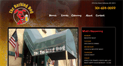 Desktop Screenshot of barkingdogbar.com